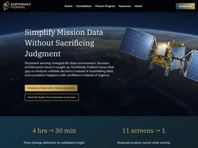 EarthDaily Federal